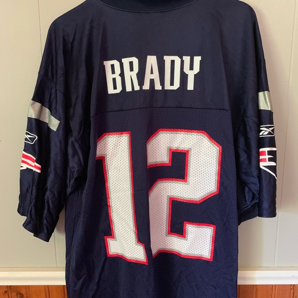 Reebok NFL Tom Brady Jersey New England Patriots - Picture 5 of 6